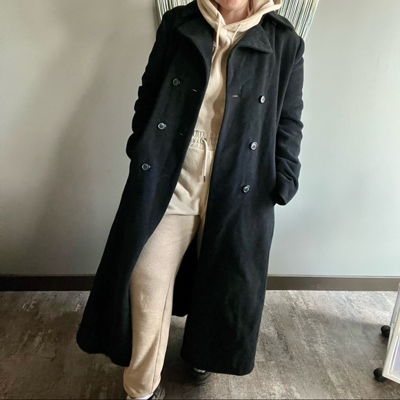 Vintage Long Women’s Trench Coat - Picture 1 of 12